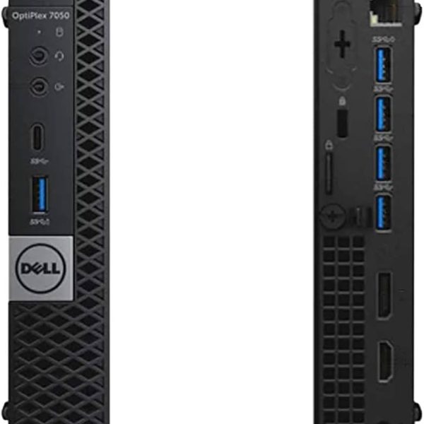 Certified Pre-Owned Dell OptiPlex 7050 Tiny PC - Intel i5 7th Gen 8GB/256GB SSD