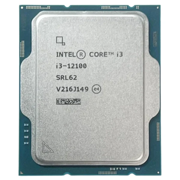 Intel Core i3-12100 3.3GHz Socket-1700 OEM Desktop CPU