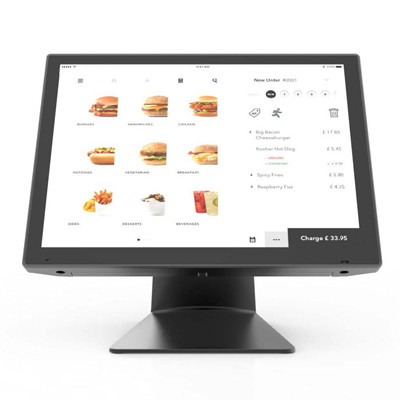 FEC PP-9635C POS Touch Terminal – 15″ LCD Touch, Intel Celeron Quad-Core J1900, 4GB DDR3L, 320GB HDD, & MS Win10 Pro