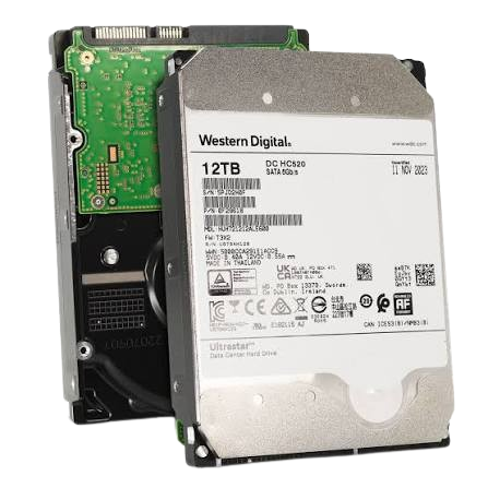 WD ULTRASTAR DC HC520 12TB SAS 3.5"
